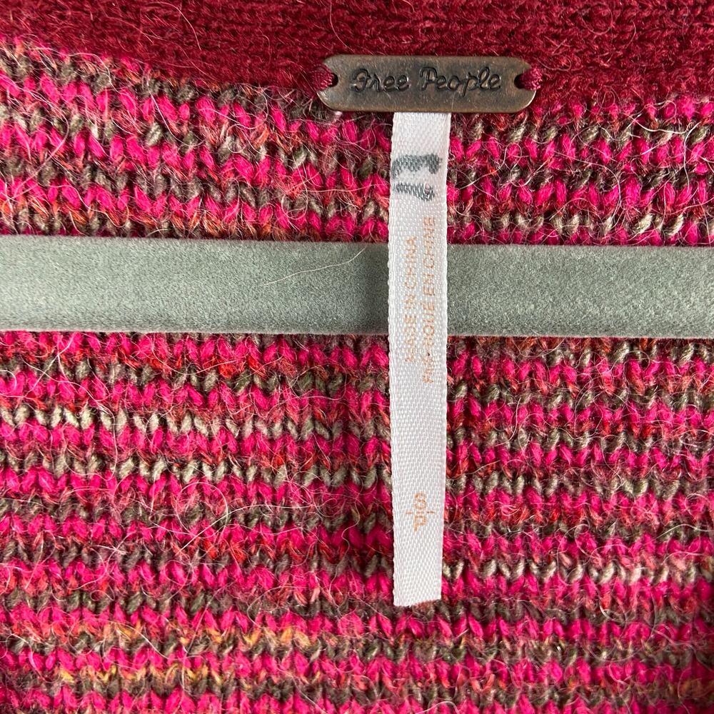 Free People Oversize Wool Blend Sweater Small - Picture 8 of 10